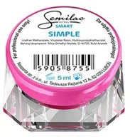 Lakiery do paznokci - Semilac Smart Simple Przejrzysty żel o średniej gęstości 5ml 0000047991 - miniaturka - grafika 1