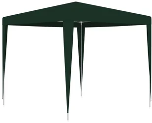 vidaXL Namiot imprezowy, 2,5x2,5 m, zielony, 90 g/m - Pawilony ogrodowe - miniaturka - grafika 2