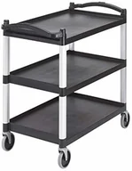 Wyposażenie lokali gastronomicznych - Cambro Wózek serwisowy 3 szuflady 'KD' BC340KD-110 czarny BC340KD-110 - miniaturka - grafika 1