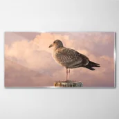 Obrazy i zdjęcia - PL Coloray Obraz Szklany Zwierzę Ptak Mewa niebo 120x60cm - miniaturka - grafika 1