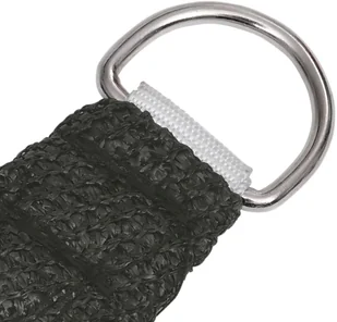 vidaXL Żagiel przeciwsłoneczny, 160 g/m, antracytowy, 2x4,5 m, HDPE vidaXL - Parasole ogrodowe - miniaturka - grafika 4