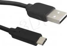 Qoltec Kabel 50488 (USB 3.1 typu C - USB 2.0 ; 1,2m; kolor czarny) - Kable USB - miniaturka - grafika 2