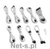 Kable komputerowe i do monitorów - CableMod PRO C-Series Kit RMi,RMx white ModMesh (CM-PCSR-FKIT-NKW-R) - miniaturka - grafika 1