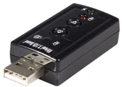 Złącza, przejściówki, adaptery - STARTECH.COM StarTech. com ICU sbaudio7 USB Audio Adapter USB zewnętrzny karta dźwiękowa (ICUSBAUDIO7) - miniaturka - grafika 1