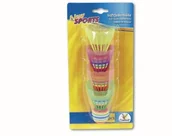 Badminton - The Toy Company New Sports miękkie piłeczki sprężynowe, kolorowe, 4 sztuki - miniaturka - grafika 1