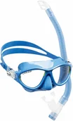 Maski do nurkowania - Cressi Komplet dziecięcy MOON i TOP niebieski - miniaturka - grafika 1