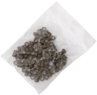 Pozostałe akcesoria fryzjerskie - Allepaznokcie Mikroringi z silikonem do przedłużania włosów 4,5 mm kolor Nr 6 woreczek 100 szt - miniaturka - grafika 1