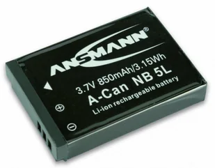 Ansmann Canon NB-5L - Akumulatory do aparatów dedykowane - miniaturka - grafika 2