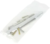 Klamki - Domino Zestaw montażowy nikiel - miniaturka - grafika 1