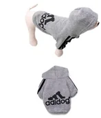 Ubranka dla psów - Adidog Bluza Dla Psa Ubranko Dres Ubranie Szary M - miniaturka - grafika 1