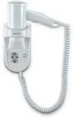 Suszarki do rąk i włosów - Valera Suszarka hotelowa do włosów 1600W PREMIUM SMART SOCKET Biała - miniaturka - grafika 1