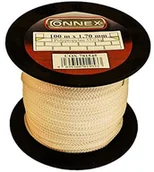 Narzędzia murarskie - Connex sznur murarski z polipropylenu, pleciony, 100 m., biały COX781545 - miniaturka - grafika 1