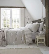 Pościel dla dzieci - Catherine Lansfield Sheep  dwustronny zestaw pościeli z owcami  100% bawełna szorstka  naturalna  podwójna - miniaturka - grafika 1