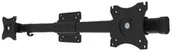 Uchwyty do monitorów - NewStar Uchwyt TIS 10"-27" 2TFT Dual Adapter 1TFT-2TFT FPMA-CB100B FPMA-CB100BLACK - miniaturka - grafika 1