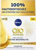 Kremy do twarzy - NIVEA Nivea Q10 Power krem na dzień do suchej i bardzo suchej skóry, krem na dzień do wygładzonych zmarszczek, intensywny krem nawilżający z LSF 15, 1 opakowanie (1 x 50 ml) - miniaturka - grafika 1