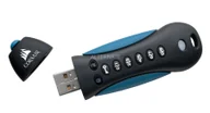 Nośniki danych - Corsair Padlock 3 pamięć USB 128 GB USB Typu-A 3.2 Gen 1 (3.1 Gen 1) Czarny, Niebieski, Nośnik Pendrive USB - miniaturka - grafika 1