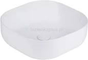 Umywalki - Uptrend Uptrend Hermosa Square umywalka biały TR41288 - miniaturka - grafika 1