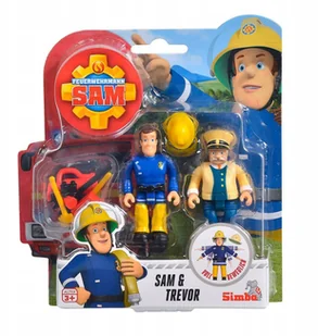 Simba Strażak Sam Figurki Sam i Trevor Akcesoria - Figurki dla dzieci - miniaturka - grafika 2