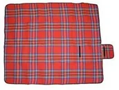 Koce piknikowe - Husky Koc COVERY 150 Czerwona - miniaturka - grafika 1