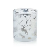 Świeczniki - Lumarko Lumarko Świecznik Śr.8,5xh:10cm Odette Silver HTID1001 Mondex - miniaturka - grafika 1