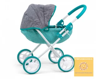 Milly Mally Wózek dla lalek Dori Prestige Mint - Wózki dla lalek - miniaturka - grafika 3