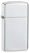 Trafika - Zippo Zapalniczka  Slim, polerowane na wysoki połysk, srebro wysokiej próby 1500 - miniaturka - grafika 1