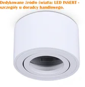 Oprawy, klosze i abażury - Kobi Oprawa do nabudowania OH36S BIAŁA KPOH36SBI - miniaturka - grafika 1