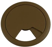 Zawiasy, okucia i inne akcesoria - Przelotka do kabli brązowa - miniaturka - grafika 1