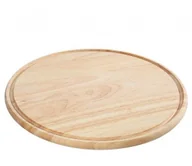 Deski do krojenia - Zassenhaus Deska do krojenia Deska do serwowania kauczukowiec śred 33 cm ZS-051070 - miniaturka - grafika 1