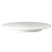 Wyposażenie lokali gastronomicznych - APS Patera z melaminy okrągła | średnica 310mm | biała GF153 - miniaturka - grafika 1