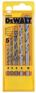 Wiertła - DeWalt Wiertła do betonu zestaw 5 sztuk (DT6952-QZ) - miniaturka - grafika 1