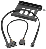 Akcesoria car audio - KabelDirekt Przewód bezpośrednio 3 X 7-pin SATA 3 kabel do transmisji danych 6 GB/S, czarny 825 - miniaturka - grafika 1