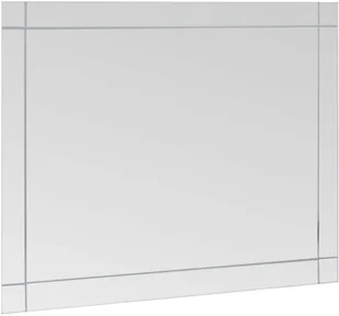 vidaXL Lustro ścienne, 80 x 60 cm, szkło - Lustra - miniaturka - grafika 3