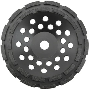 Graphite diamentowa tarcza garnkowa 125x5x22,2mm podwójna 57H887 - Materiały ścierne - miniaturka - grafika 3