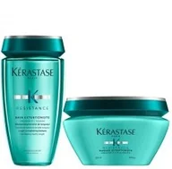 Zestawy kosmetyków damskich - Kerastase Kérastase Extentioniste Zestaw wzmacniający dla włosów długich - kąpiel 250ml, maska 200ml - miniaturka - grafika 1