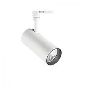 Oprawy, klosze i abażury - Ideal Lux Oprawa szynowa SMILE 30W CRI80 45 3000K BIANCO 190051 Sprawdź kupon rabatowy w koszyku 190051/IL - miniaturka - grafika 1