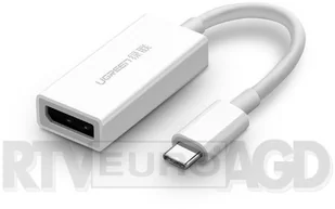 UGREEN Adapter USB-C do Display Port UGREEN MM130, 4K 60Hz, (biały) UGR453WHT - Adaptery i przejściówki - miniaturka - grafika 2
