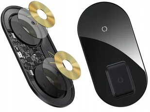 Baseus Ładowarka Indukcyjna 2W1 - Simple Pro - Ładowarki do telefonów - miniaturka - grafika 2