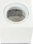 Lampy sufitowe - V-TAC Lampa sufitowa  reflektor natynkowy VT-716 GU10 7,5 cm IP20 gips/aluminium biały twm_980318 - miniaturka - grafika 1