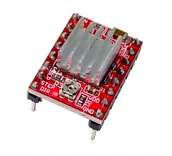 Filamenty i akcesoria do drukarek 3D - Stepstick A4988 (czerwony) z radiatorem Al - 2A - miniaturka - grafika 1
