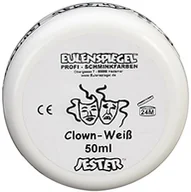Charakteryzacja - Eulenspiegel Profi-Schminkfarben GmbH Eulenspiegel szminka do charakteryzacji dla dzieci, kolor biały (na klauna), 1 x 50 ml 4028362500507 - miniaturka - grafika 1