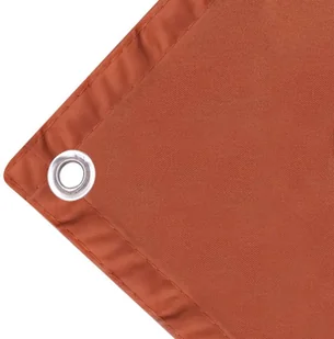 vidaXL Parawan balkonowy z tkaniny oxford 75x400 cm terakota vidaXL - Parawany - miniaturka - grafika 3