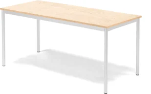 AJ Produkty Stół SONITUS, 1600x800x720 mm, linoleum beż, biały - Meble do szkół i przedszkoli AJ Produkty Stół SONITUS, 1600x800x720 mm, linoleum beż, biały - Meble do szkół i przedszkoli - miniaturka - grafika 1