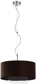 Lampy sufitowe - Jupiter 1118-AV1 - Lampa wisząca AVEO 1xE27/60W szkło białe wenge - miniaturka - grafika 1