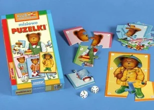 Granna Misiowe Puzelki 0498 - Gry planszowe - miniaturka - grafika 2
