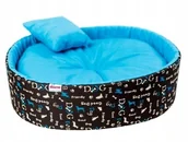 Legowiska dla psów - Diversa Legowisko Funky Dog 2 niebieski - miniaturka - grafika 1