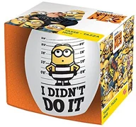 Kubki - Despicable Me - Minions Despicable Me Minions 93739  owalna ceramiczna filiżanka dm3 więzienia w opakowaniu upominkowym, 10 x 10 x 11 cm, 532 ML 93739 - miniaturka - grafika 1