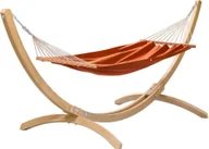 Hamaki - Elior Hamak na taras z drewnianym stelażem terracotta Cabana E12001Ola - miniaturka - grafika 1