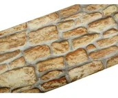 Okleiny - Gekkofix Folia PCV Okleina Meblowa Klejowa CEGIEŁKA SZARO-BRĄZOWA 67x50 Y4 Y4-067-0050 - miniaturka - grafika 1