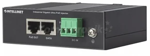 Intellinet Intellinet Gigabit Ultra PoE+Industrie-Injektor 1x60W 561389 - Wtyczki i adaptery - miniaturka - grafika 2